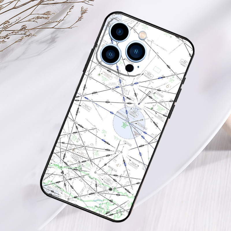 Aviation Chart Accessories Air - Phone Cases Aviation 评论和价格