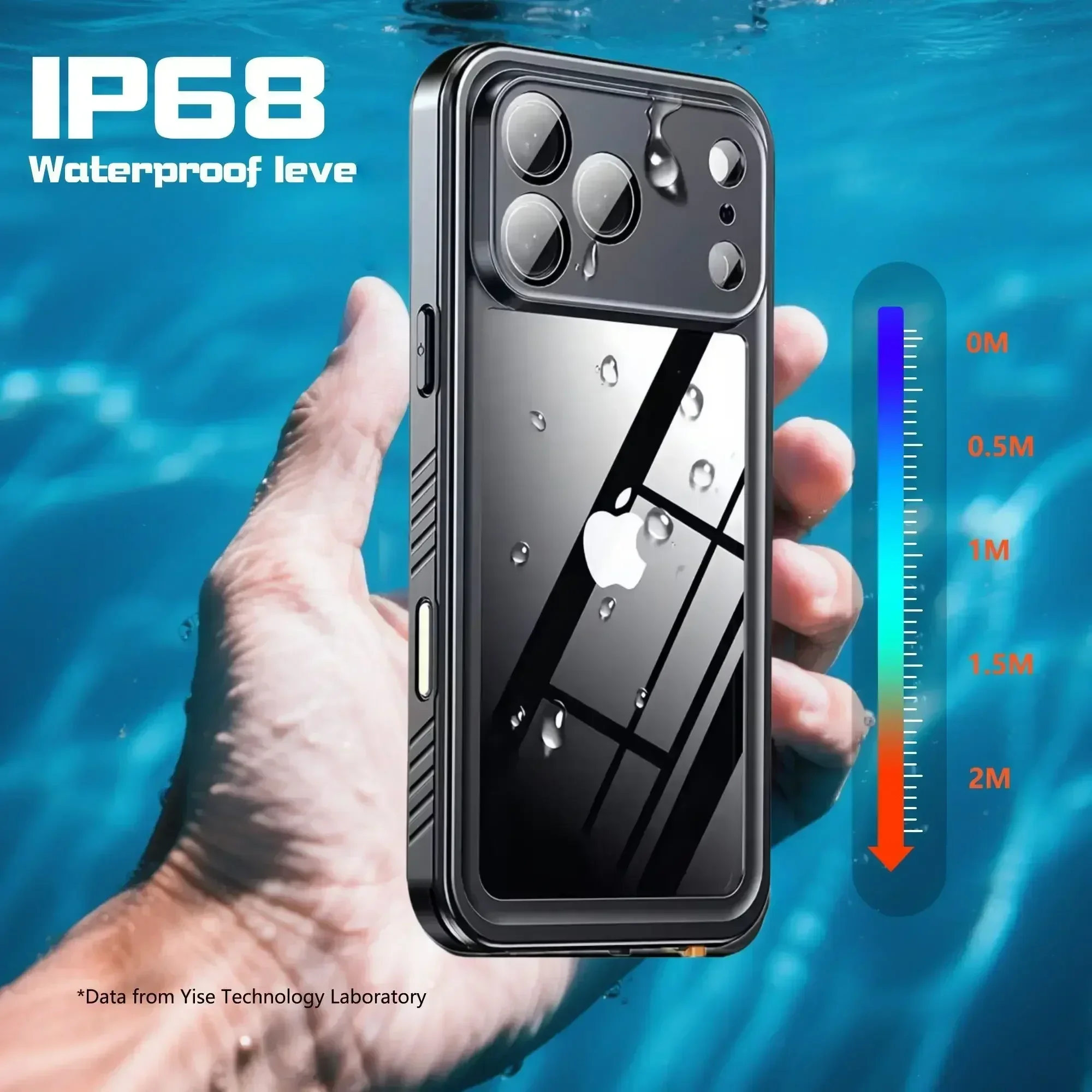 IP68 Waterproof Case for iphon - Phone Cases Heavy Duty 评论和价格