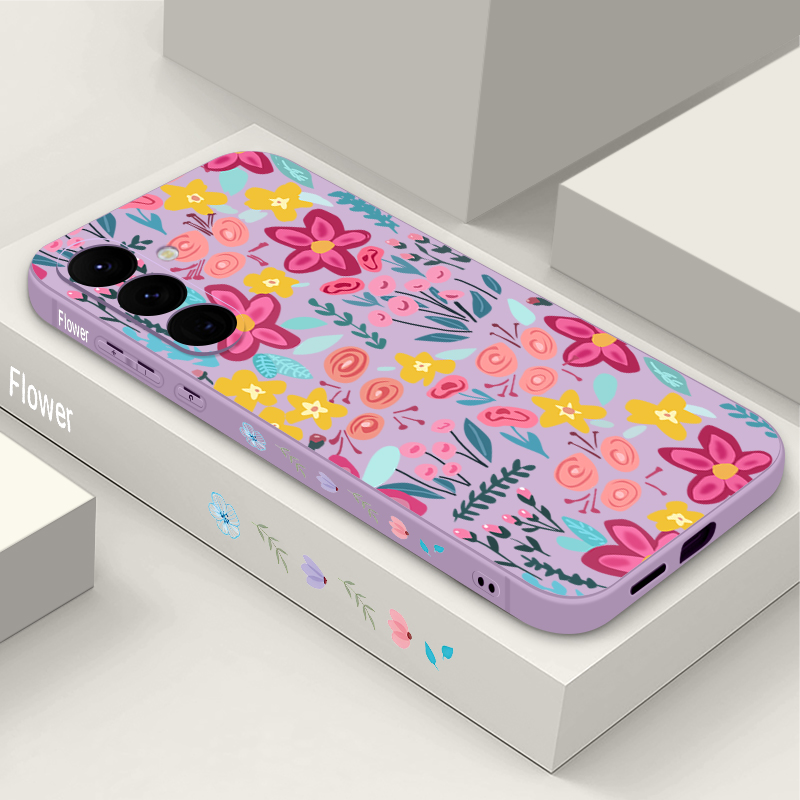 Flowers Floral Pattern Phone C - Phone Cases Galaxy A17 评论和价格