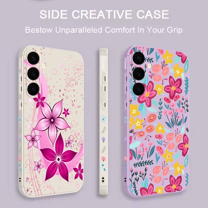 Flowers Floral Pattern Phone C - Phone Cases Galaxy A17 评论和价格