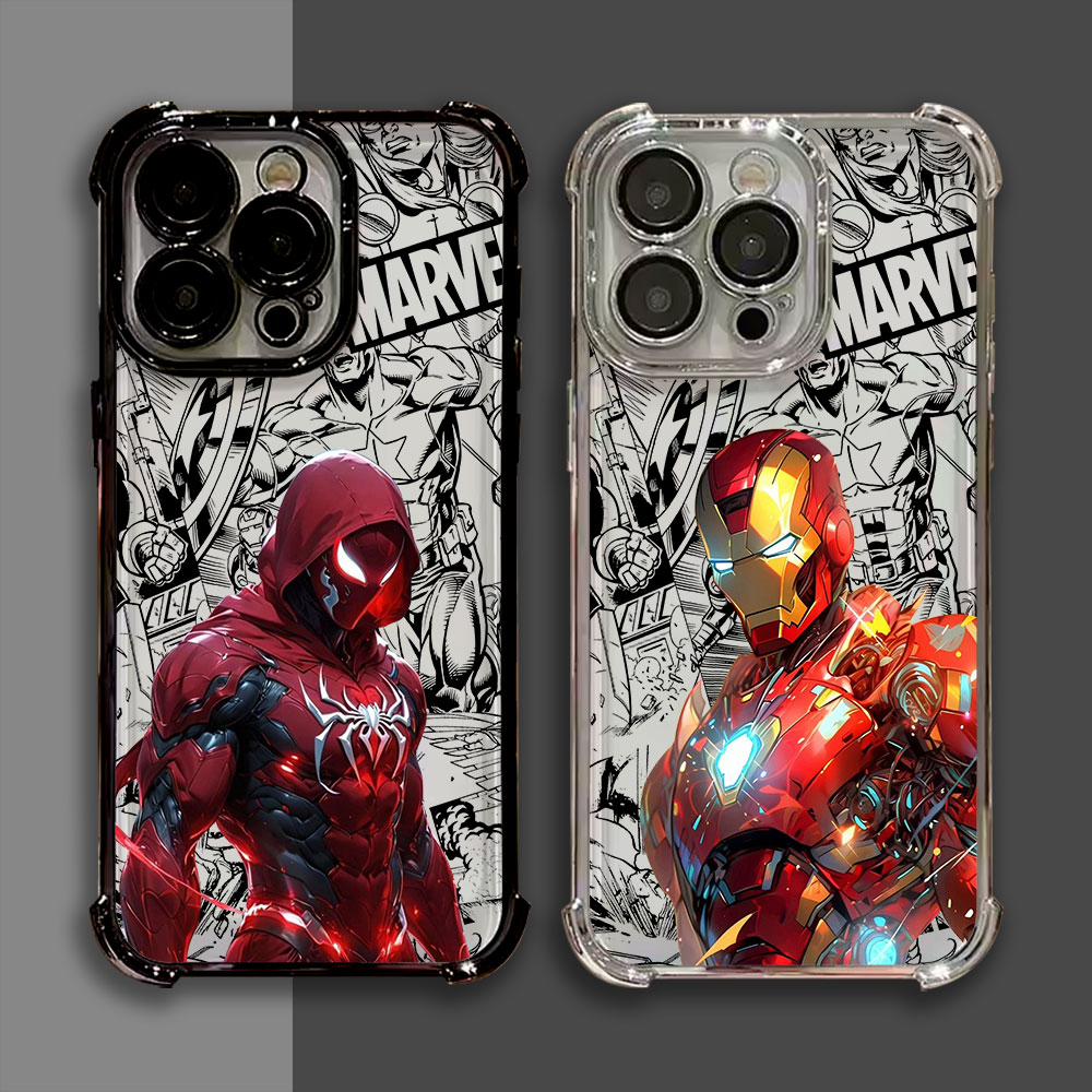 Iron Spider Man Captain Americ - Phone Cases Men 评论和价格