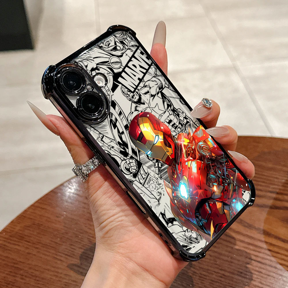 Iron Spider Man Captain Americ - Phone Cases Men 评论和价格