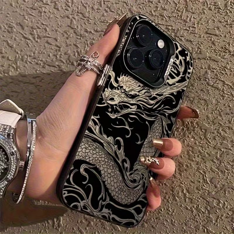 Dragon Totem Pattern Phone Cas - Phone Cases Like Loopy 评论和价格