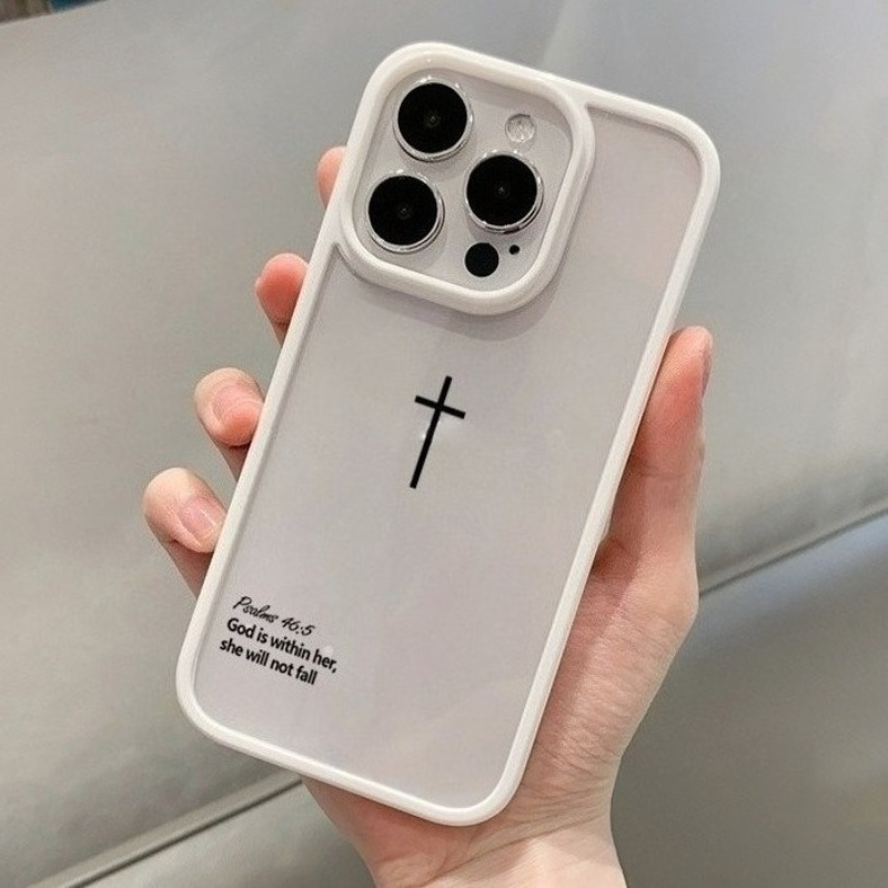 Trendy Cross and Bible Verse T - Phone Cases Trendy 评论和价格