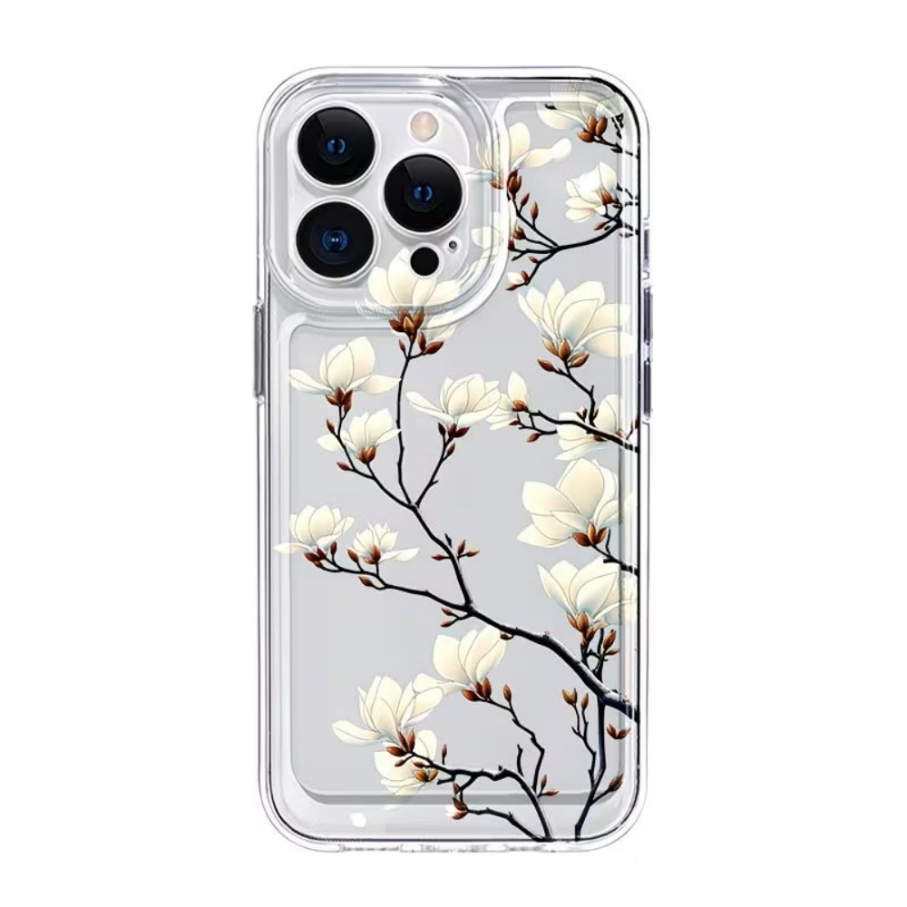 Trendy Magnolia Flower Clear T - Phone Cases Trendy 评论和价格