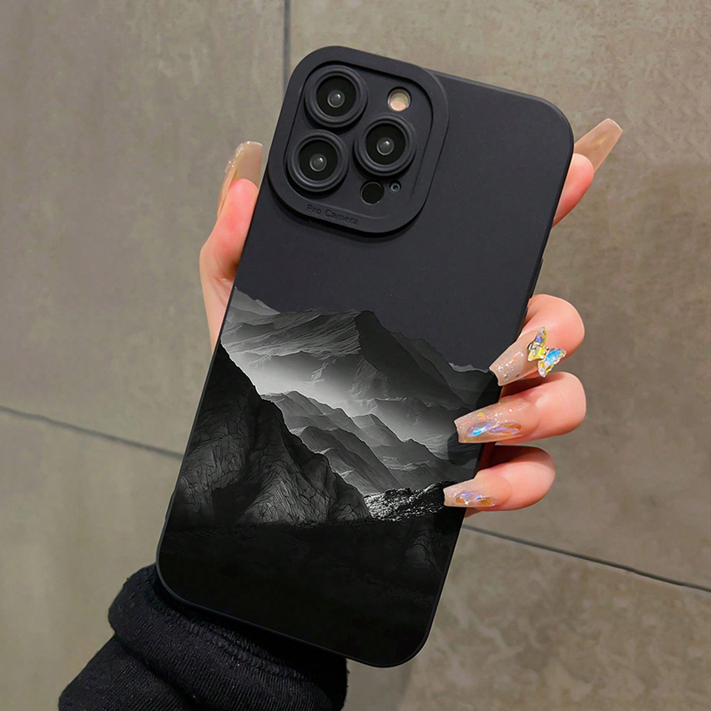 Black Mountain INS Design Sili - Phone Cases Xiaomi Redmi 12 评论和价格