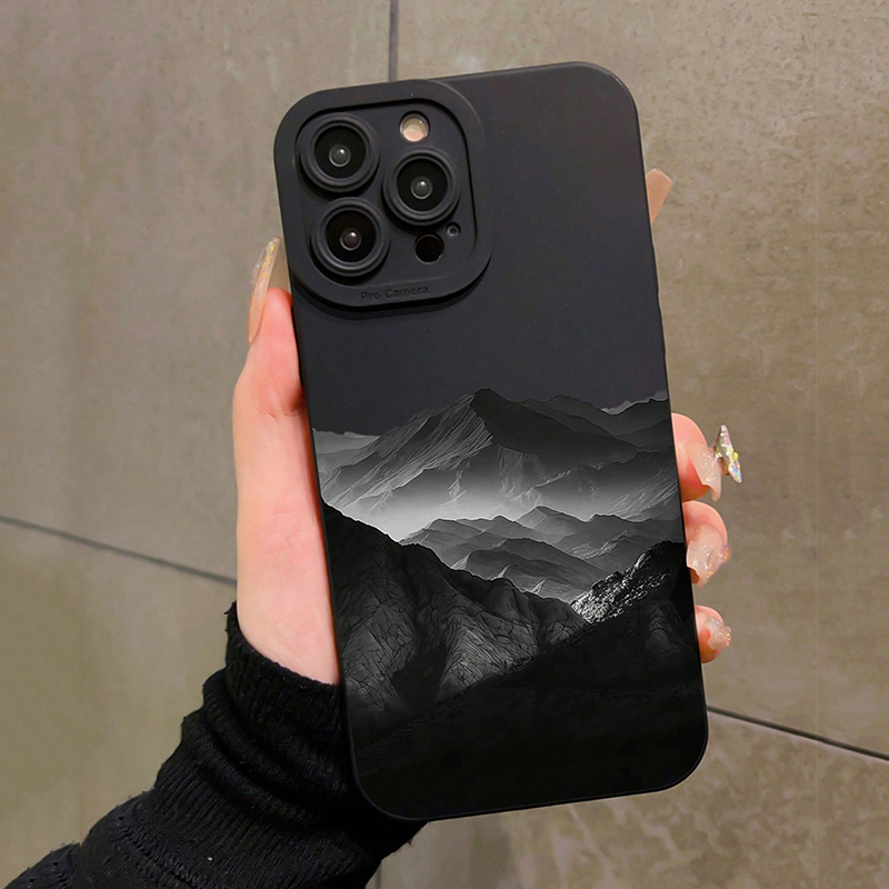 Black Mountain INS Design Sili - Phone Cases Xiaomi Redmi 12 评论和价格