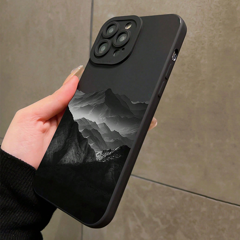 Black Mountain INS Design Sili - Phone Cases Xiaomi Redmi 12 评论和价格