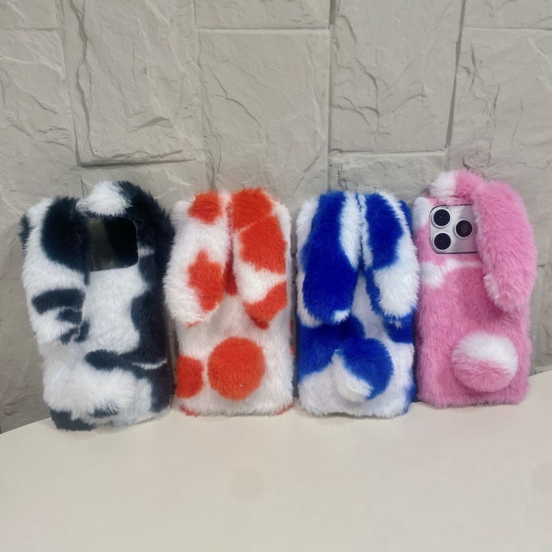 Cute Rabbit Design Fluffy Phon - Phone Cases Iphone 17 Pro 评论和价格