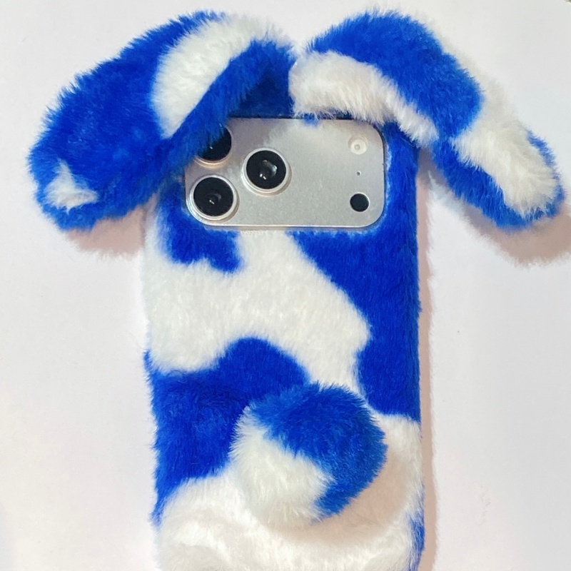 Cute Rabbit Design Fluffy Phon - Phone Cases Iphone 17 Pro 评论和价格