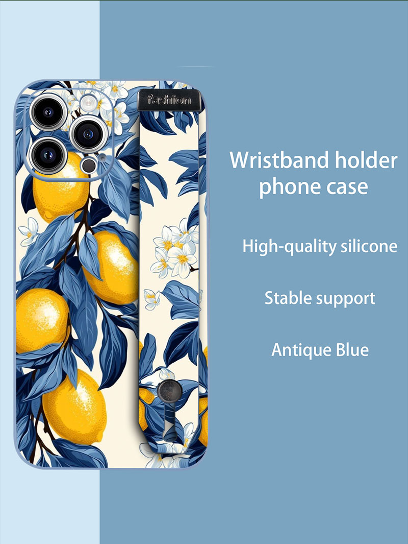 Fruit Lemon Colorful Star Flow - Phone Cases With Straps 评论和价格