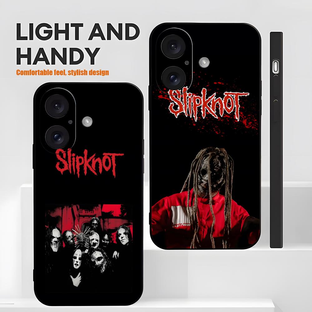 S-Slipknot Popular Band Phone  - Phone Cases Black 评论和价格